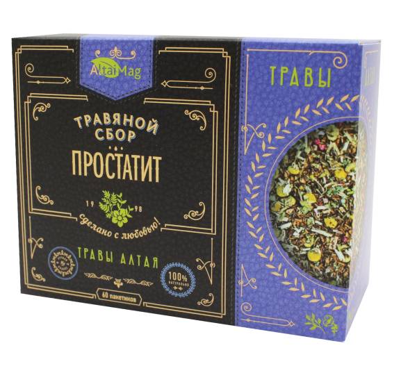 Изображение товара Сбор травяной Простатит АлтайМаг 60шт Сбор травяной Простатит АлтайМаг 60шт фотография