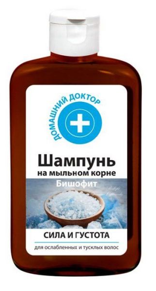 Домашний доктор шампунь бишофит стимулирует рост волос 300 мл фотография