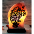Лампа солевая тигр (гималайская соль) фотография