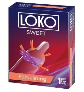Насадка Loko Sweet с возбуждающим  эффектом №1
